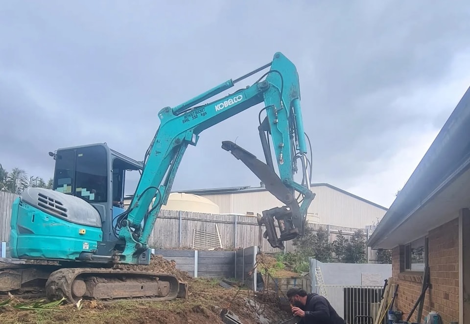 Excavation & Earthworks designed and built by Retain by Theo across Wollongong and the Illawarra