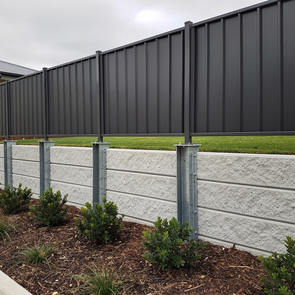 Concrete Sleeper Retaining Walls designed and built by Retain by Theo across Wollongong and the Illawarra